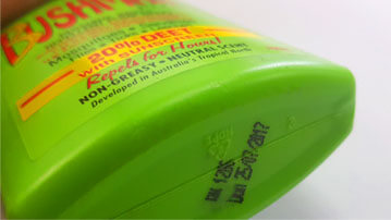 The DOM is located on the underside of the roll-on bottles