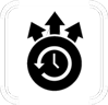 Timely release technology icon