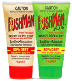 Bushman ultra and plus dry gel products